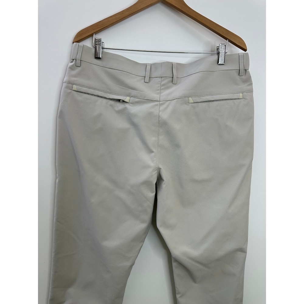 Jack Archer Jetsetter Tech Pants 35 x 30 Slim Fit Stone Golf Travel Performance - Picture 8 of 11